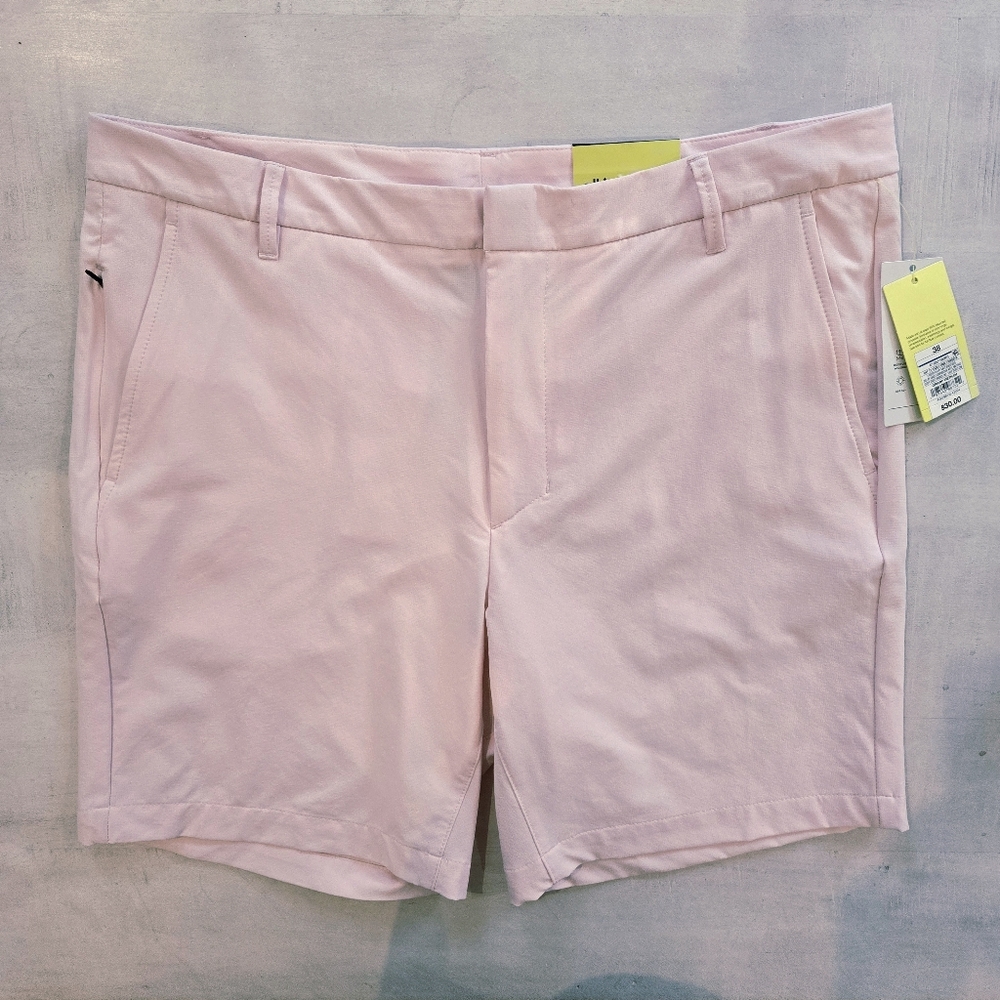 ALL IN MOTION Men's Light Pink Golf Shorts Lightweight NWT Size 38